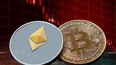 قیمت بیتکوین و اتریوم